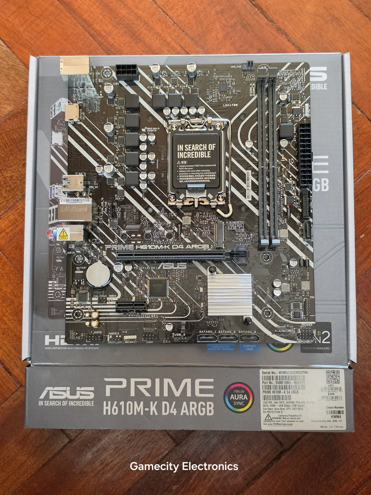 ASUS Prime H610M-K D4 Motherboard LGA1700– Nairobi Kenya image 1