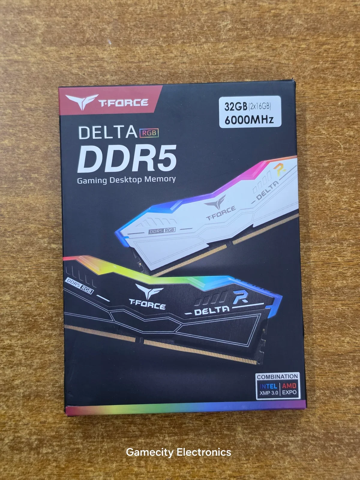 T-Force Delta RGB 32GB (16*2) DDR5 6000MHz Desktop Gaming RAM – Nairobi Kenya image 1