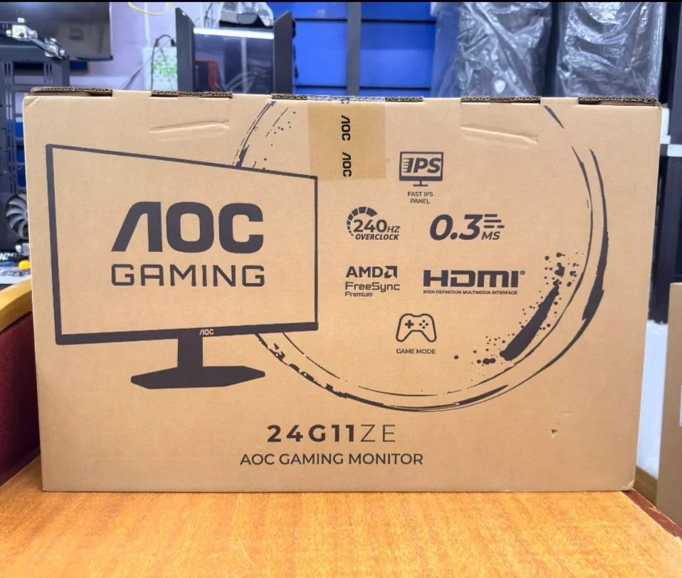 AOC Gaming 24G11ZE 24-Inch 240Hz Gaming Monitor – Nairobi Kenya image 1
