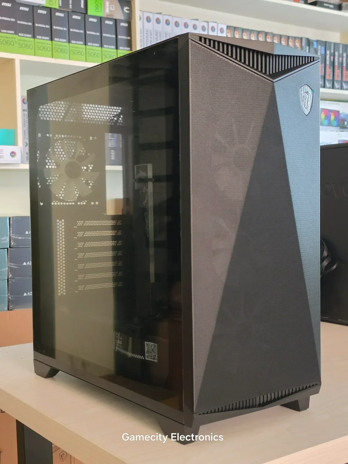 MSI MAG Gungnir 300R Airflow Black Mid Tower PC Case – Nairobi Kenya image 1
