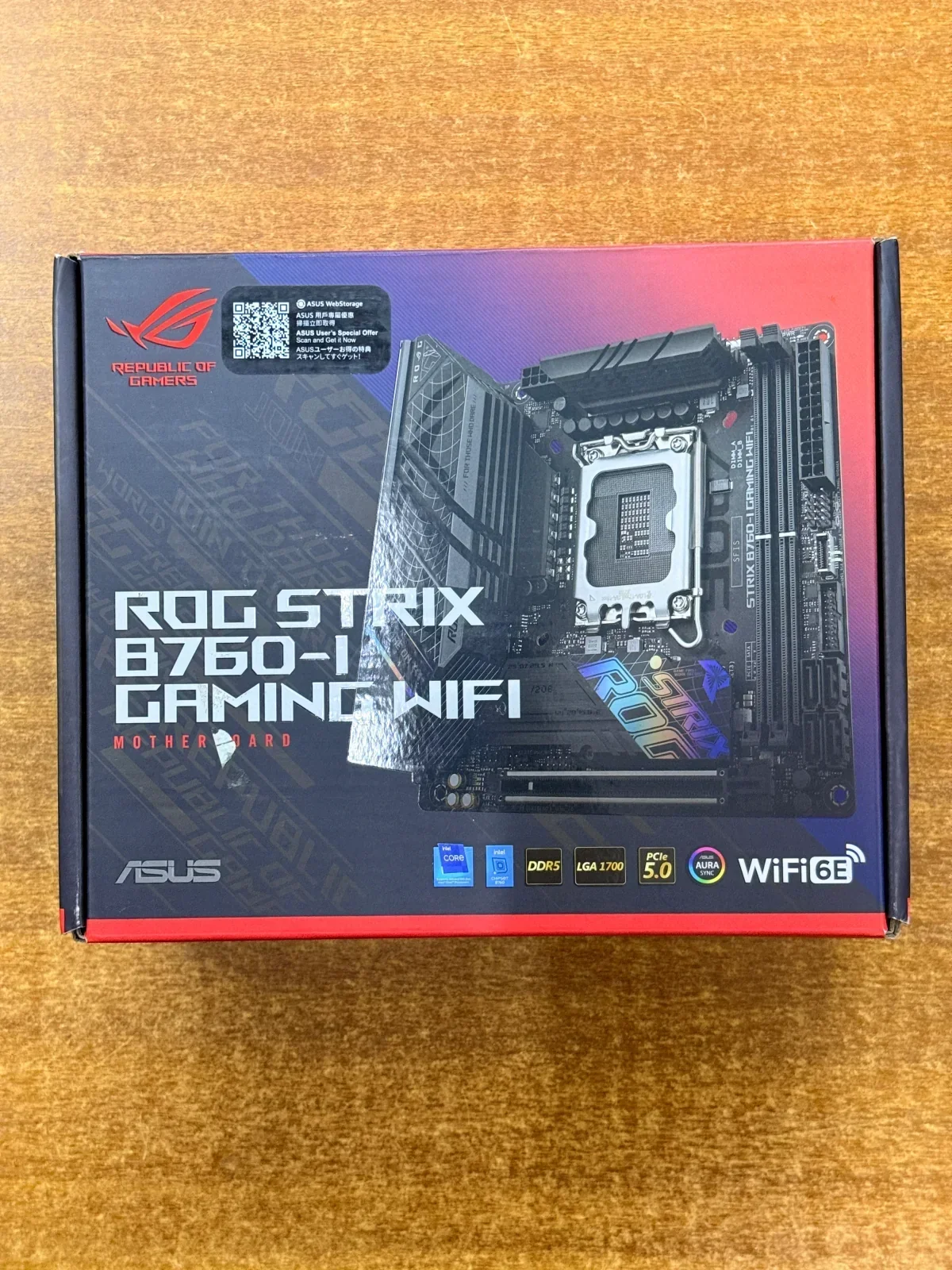 ASUS ROG Strix B760-I Gaming WiFi Motherboard LGA1700 – Nairobi Kenya image 1