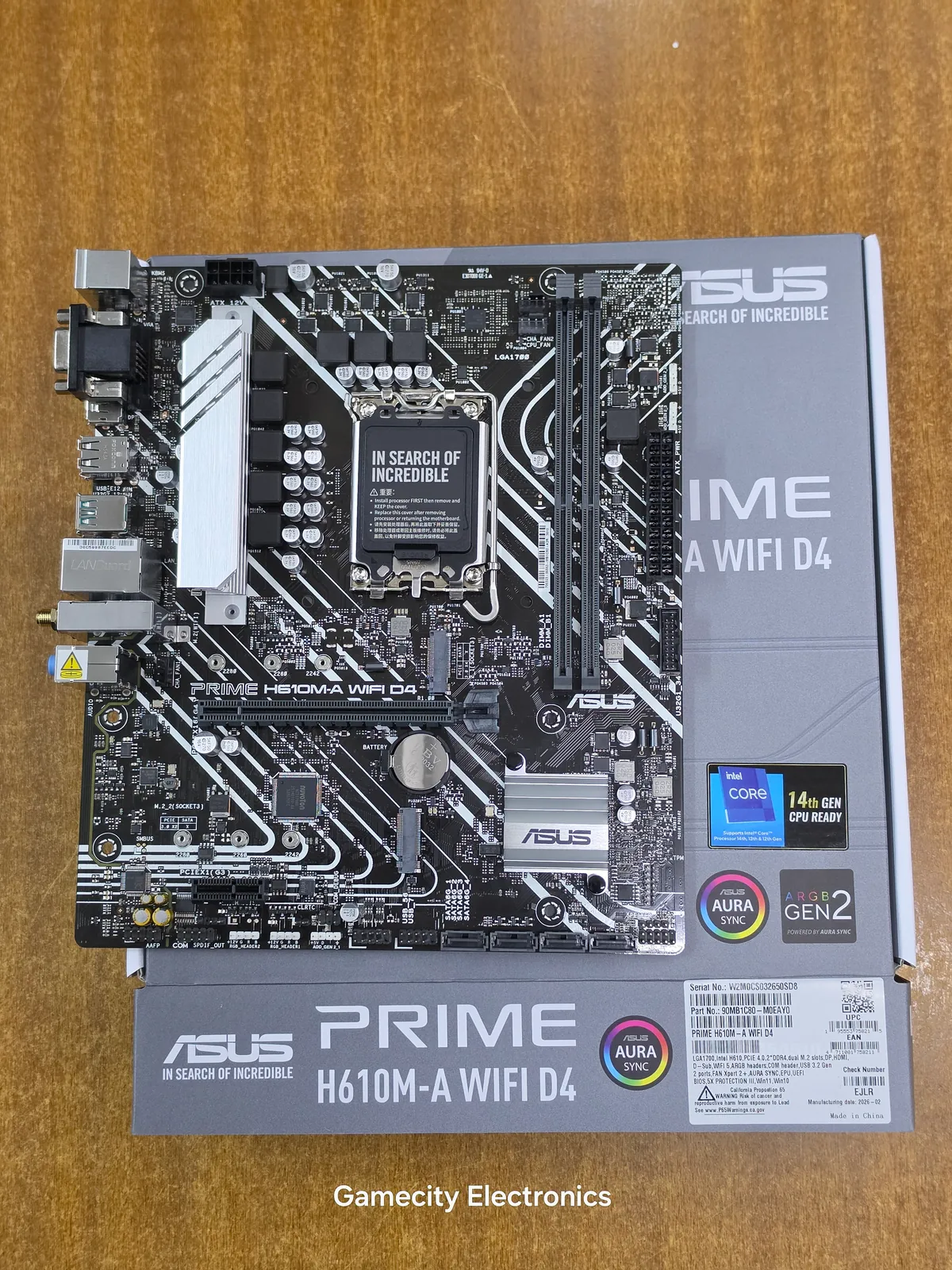 ASUS H610M-A WiFi D4 Motherboard LGA1700 – Nairobi Kenya image 1