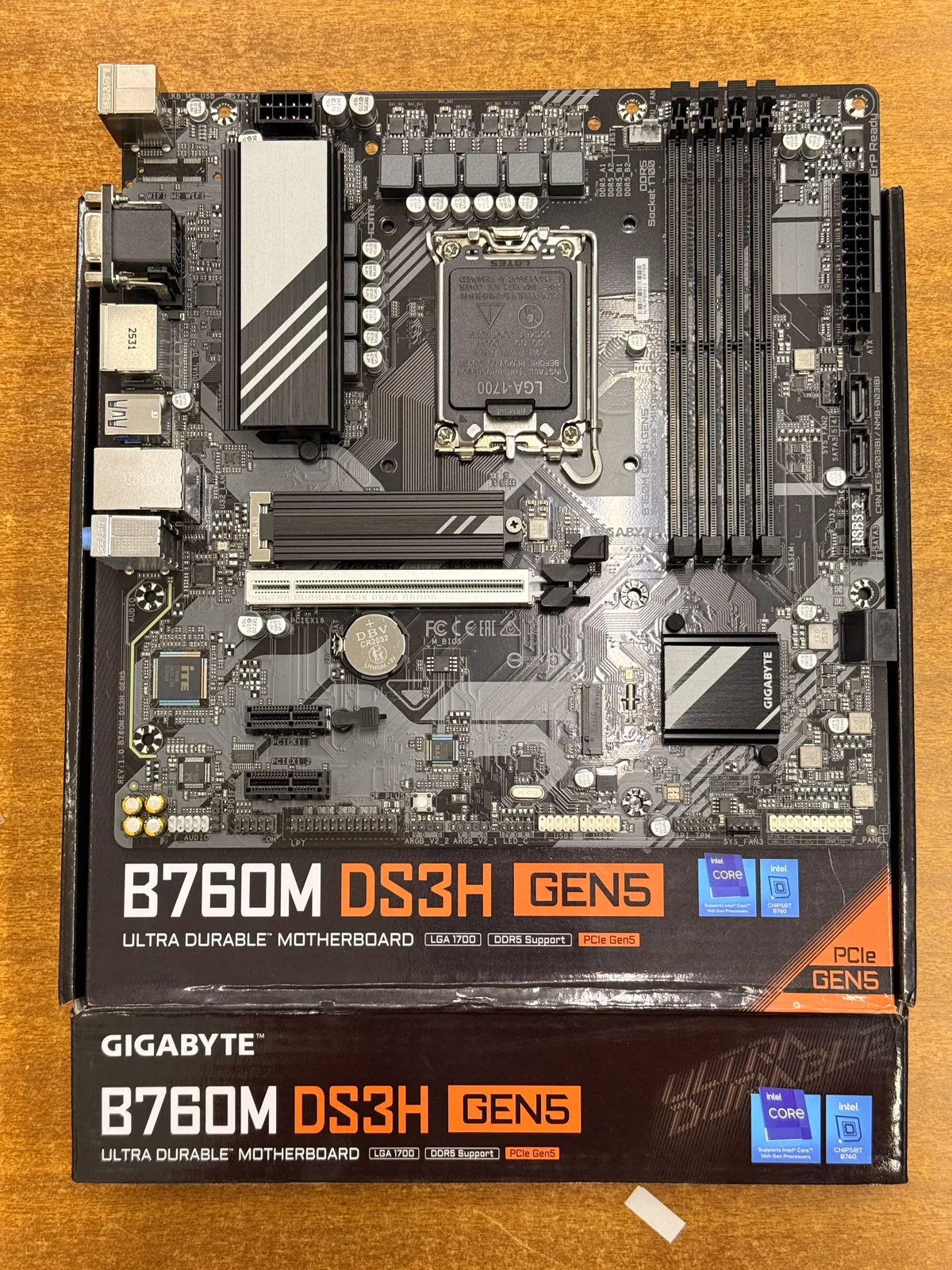 Gigabyte B760M DS3H DDR5 Gen5 Motherboard LGA1700 – Nairobi Kenya image 1