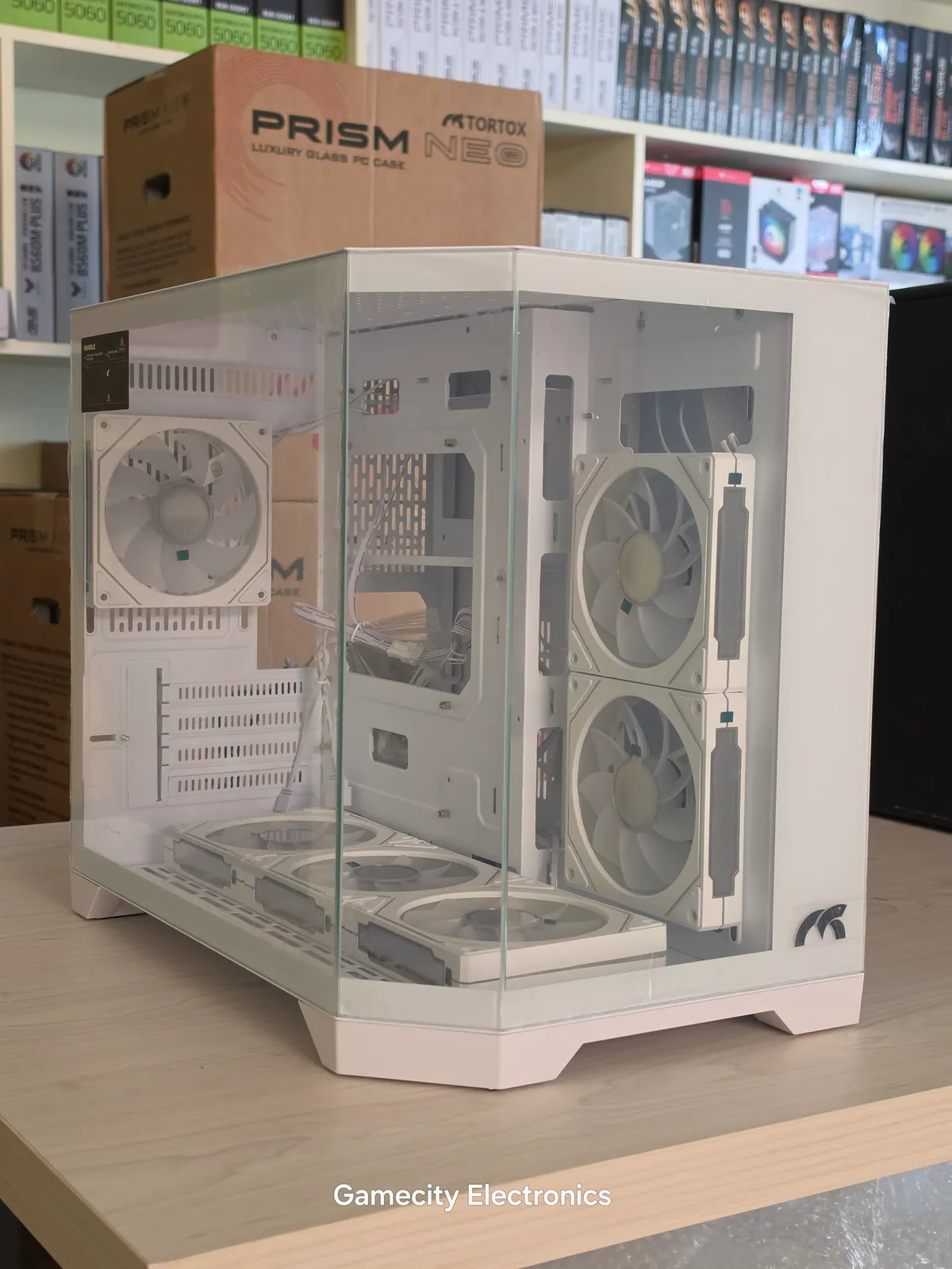 Tortox Prism Neo Mid Tower PC Case with 6 Pre-Installed ARGB Fans – Nairobi Kenya image 1