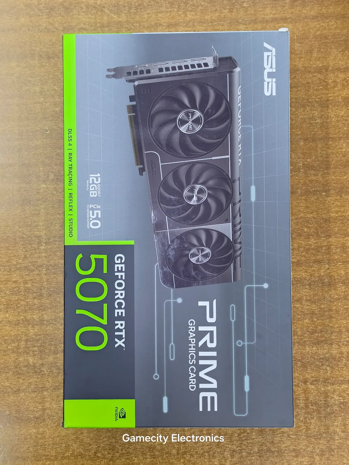 ASUS Prime GeForce RTX 5070 12GB Triple Fan Graphics Card image 1