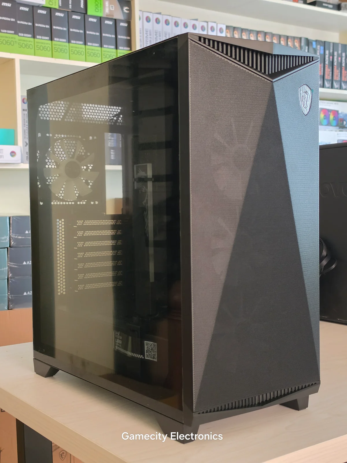 MSI MAG Gungnir 300R Airflow Black Mid Tower PC Case – Nairobi Kenya image 1